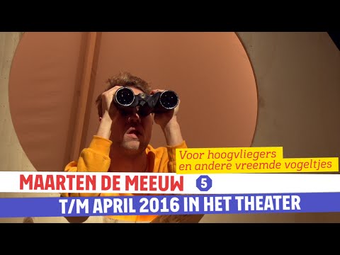 Maarten de Meeuw - De Toneelmakerij i.s.m. tg. Winterberg - Officiële trailer