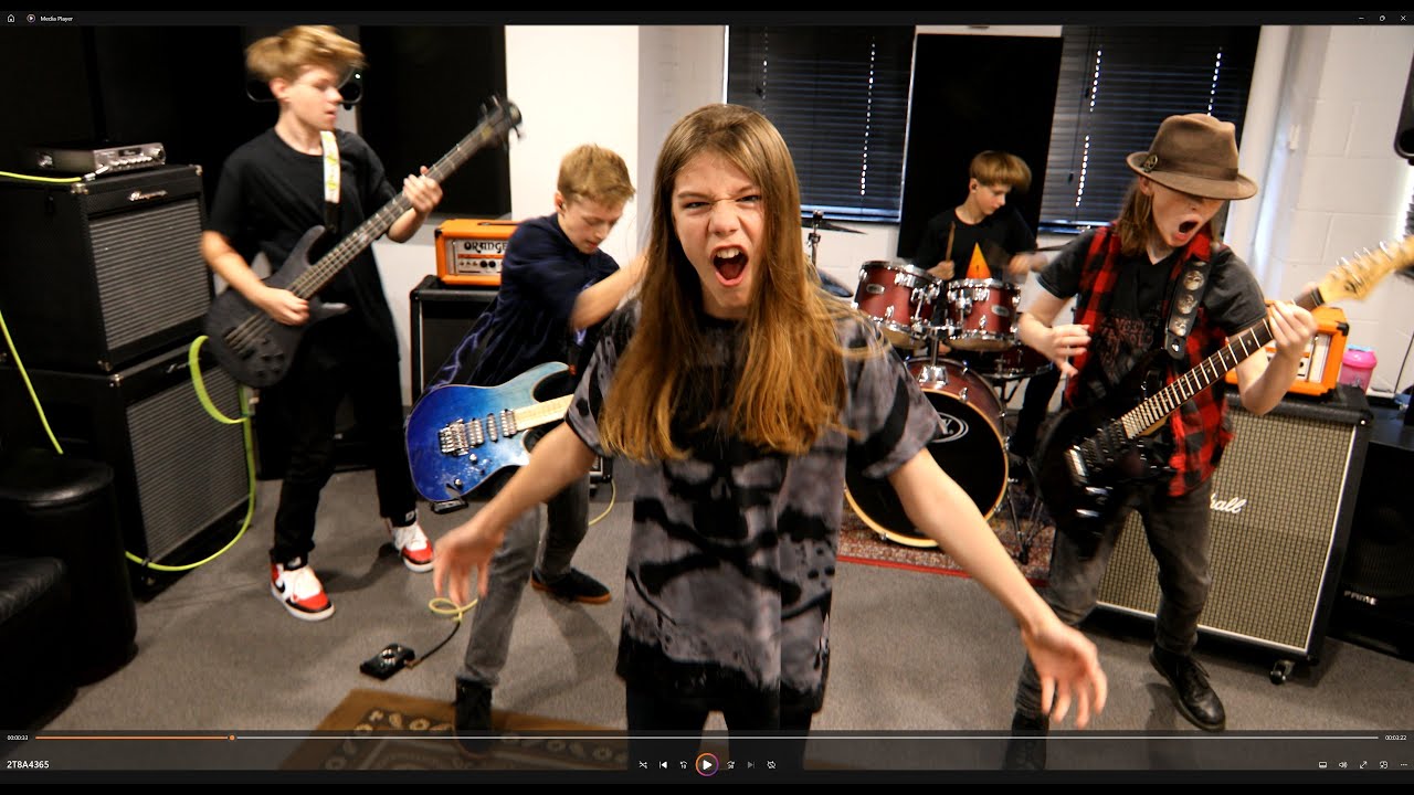 Ghost - Square Hammer Cover By School Kid Band Beyond The Sons Aged 12 to 14 - YouTube