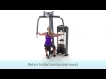Video of Discovery Series Rear Deltoid Pec Fly DSL505
