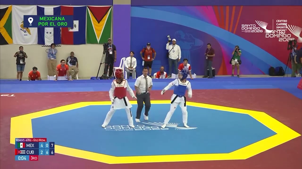 LESLIE SOLTERO se queda con la PLATA en TAEKWONDO de CENTROAMERICANOS