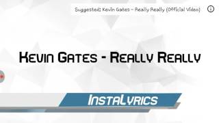 Really really lyrics