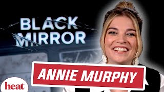 Annie Murphy On Schitt's Creek Fashion And Singing Saweetie With Salma Hayek