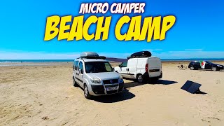 Van Life Beach Camping… With a Stranger!