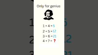 IQ test 🧐 Only for Genius #shorts