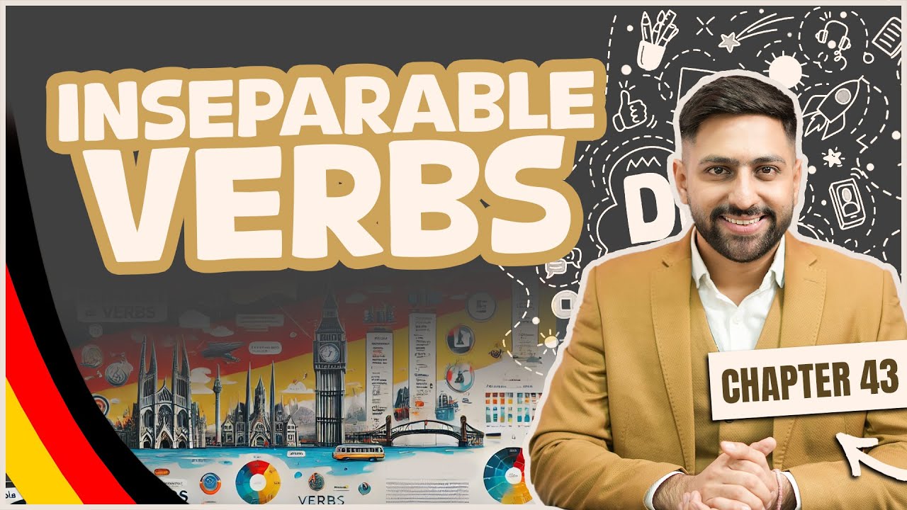 Chapter 43: Inseparable Verbs | Learn German A1 Series 2025 – Score 100/100 in the Goethe A1 Exam