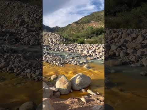 Esta es la unión de los ríos en chilecito La Rioja