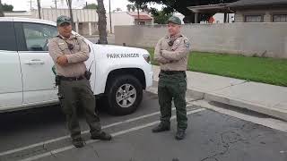 Escondido PARK Rangers PT 1 ABUSE the authority they don&#39;t have.