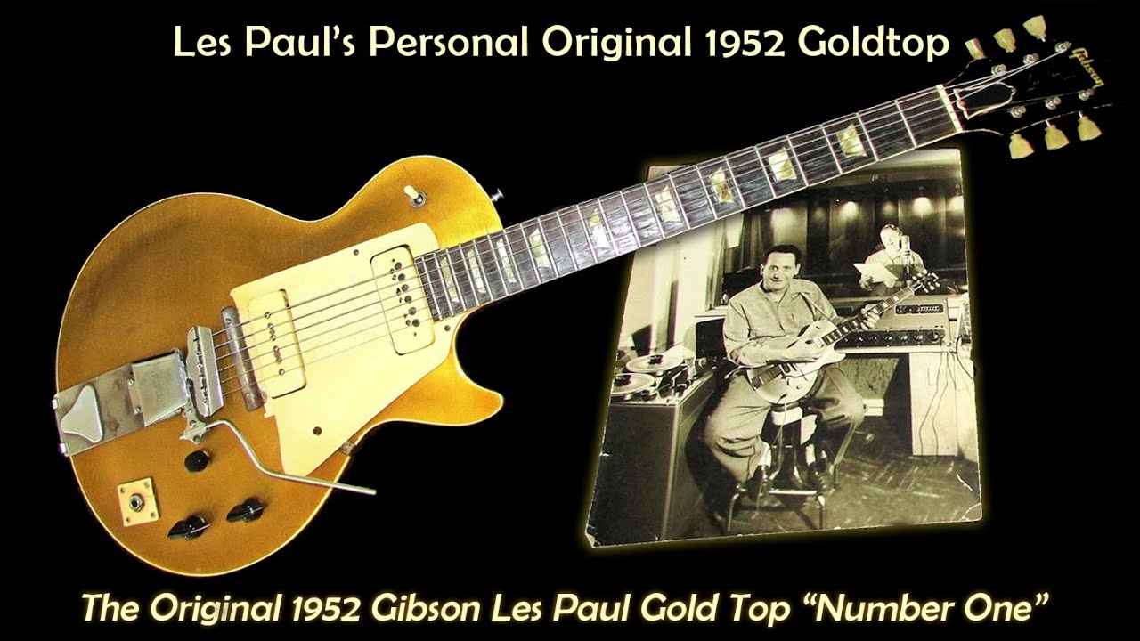 Les Paul's Personal 1952 Goldtop aka 