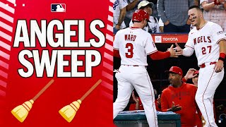 Angels SWEEP Dodgers 6-0 in 2025 Freeway Series!