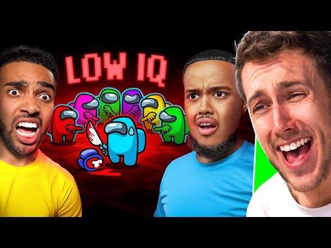 MINIMINTER REACTS TO BETA SQUAD AMONG US: Low IQ Edition