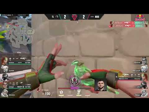 M3C Sheydos incredible 1v3 clutch vs Team Liquid - VCT emea lcq grand final