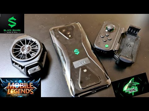 Xiaomi Blackshark 3 one hour Mobile Legends gameplay battery performance test