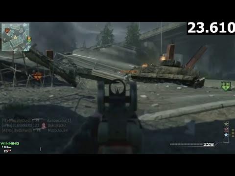 WORLDS FASTEST SOLO MOAB!!! on INTERCHANGE (51s) - Modern Warfare 3 [Dutch]