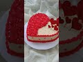 Heart Shaped Cake Designs ️ ️ ️ Cake Birthdaycake Cakedesign Simplecake Cakedecorating