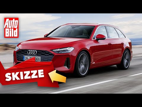 Audi A4 Avant B10 (2022) | Kommt so der neue Audi A4 Kombi? | Skizze