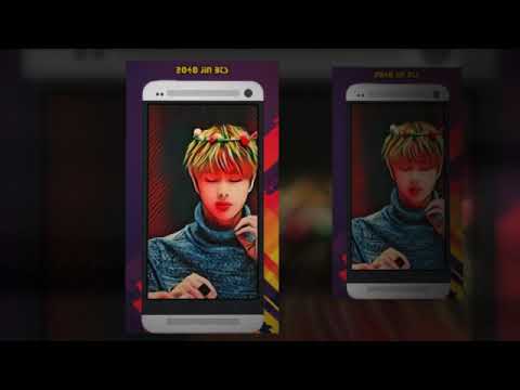 2048 BTS Jin KPop Puzzle Game Video