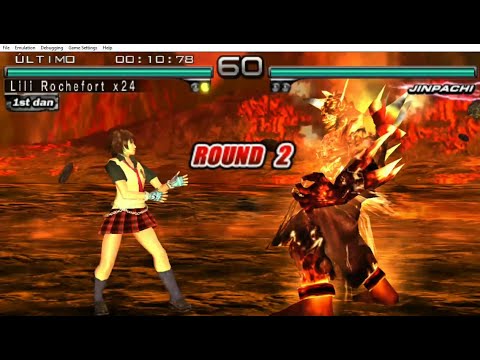 08_1 Asuka vs Jimpachi - TEKKEN DARK RESURRECTION PPSSPP v1.0