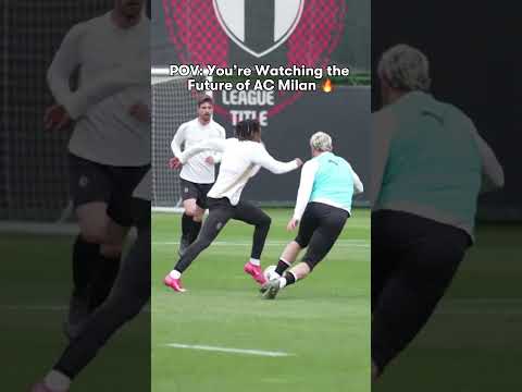 Francesco Camarda Is the future of AC Milan 🔥