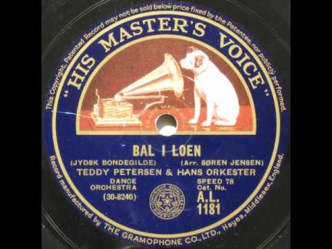 Bal i Loen Jydsk bondegilde - Teddy Petersen 1932