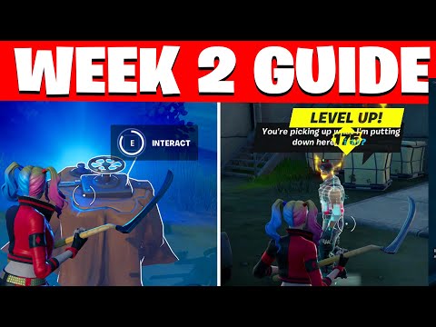All Legendary Quests Week 2 in fortnite  ( Week 2 Challenges )