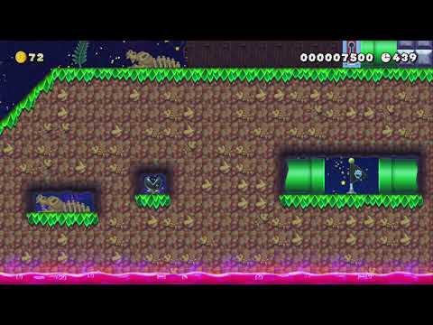 3-5 - The Mansion in the Woods by Ohara - Super Mario Maker 2 - No Commentary 1bu