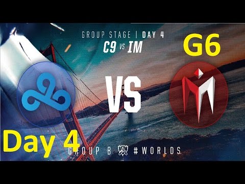 C9 vs IM Game 1 Highlights - 2016 Worlds Group Stage - Day 4