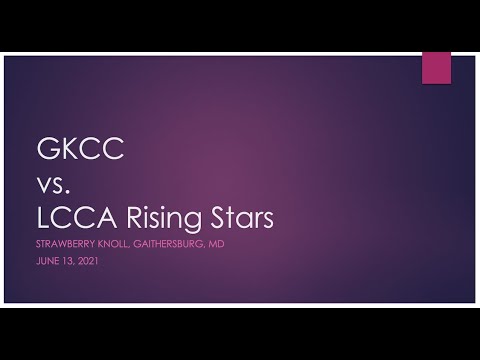 GKCC vs LCCA rising stars U11 Game