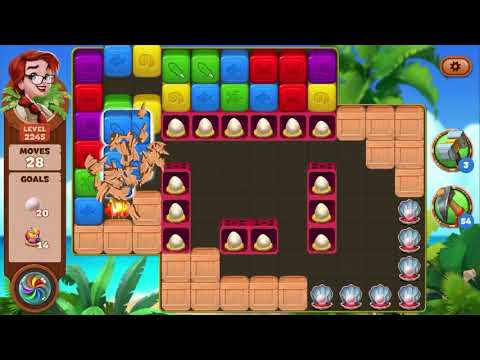 Lost Island Blast Adventure Level 2245 NO BOOSTERS - A S GAMING ✔️