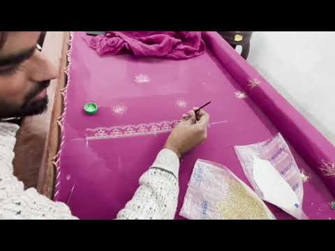 Hand embroidery | Suit customized by Anahat boutique | Punjabi suit