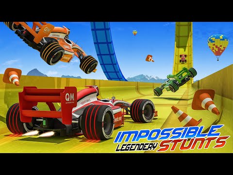Superheroes Formula Car GT Racing Stunts