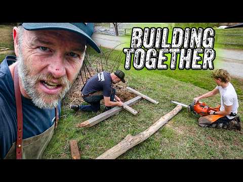 Collaborative Homesteading: Building Together Transforms All