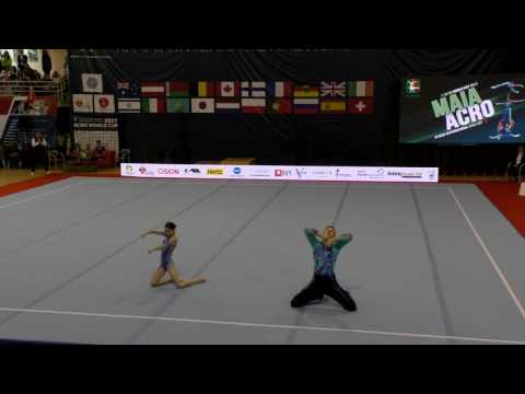 Maia Acro WorldCup 2017   755   PnA   13   WC   MxP   RUS1    Com Final   MURASHKO & NESTERENKO