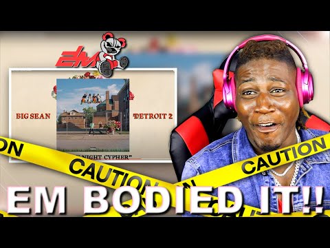 EM BODIED! Big Sean - Firday Night Cypher "Official Audio"  2LM Reaction