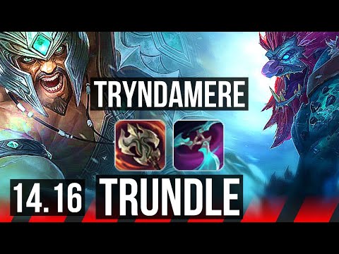 TRYNDAMERE vs TRUNDLE (TOP) | 700+ games, 7/2/4 | NA Diamond | 14.16