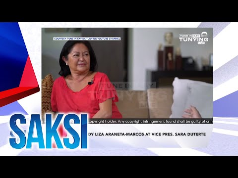 Saksi Recap: First Lady Liza Araneta-Marcos at Vice Pres…. (Originally aired on April 19, 2024)