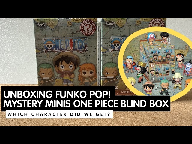 Vídeo relacionado con Funko Mystery Mini: One Piece - Straw Hat Crew - Monkey D. Luffy, Roronoa, Nami and More - 1 of 12 to Collect - Styles May Vary - Figura de Vinilo Coleccionable - Idea de Regalo - Mercancía Oficial