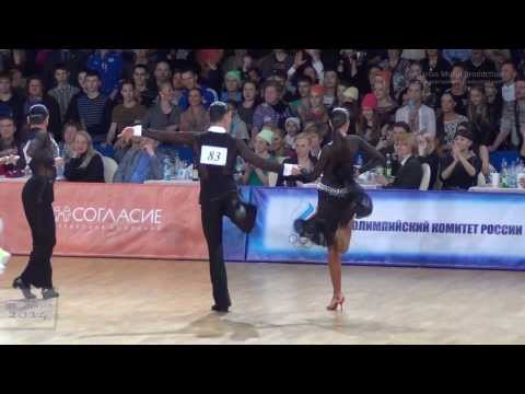 Russian Dancesport Championship Latin 2014 | Final Chacha | Andrey Gusev & Ekaterina Nikolaeva