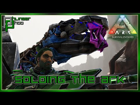 OPERATION: OVERSEER PREP - BUILDING IN LAVA! Soloing the Ark S6E80