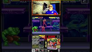 Marvel Super Heroes War Of The Gems SNES  #gameplay  #nintendo #clips #twitch #gaming #games #juegos