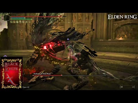 Elden Ring - Maliketh, the Black Blade Boss Fight (Black Knife vs Remembrance Bosses)