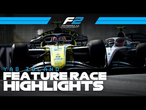 F2 Feature Race Highlights | 2025 Abu Dhabi Grand Prix