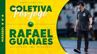 🎙️🦁 COLETIVA COM RAFAEL GUANAES - BOTAFOGO X MIRASSOL