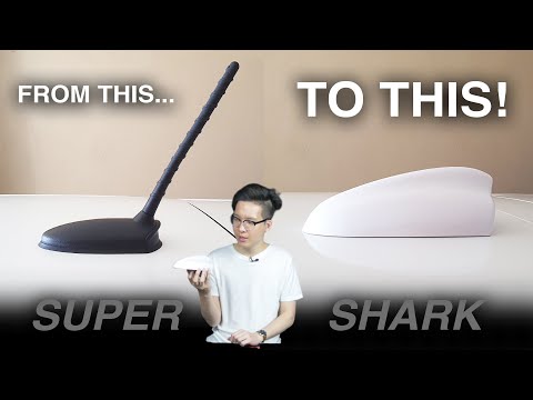 $20 SUPER SHARK ANTENNA for Kia Cerato GT (Forte 5 GT / K3 GT)