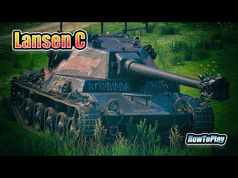 Lansen C - 10 Frags 5.8К Schaden - Gute "Panzerabwehr"! - World Of Tanks