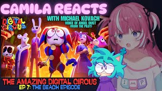 Camila and Michael Kovach React to THE AMAZING DIGITAL CIRCUS Ep 7: The Beach Episode