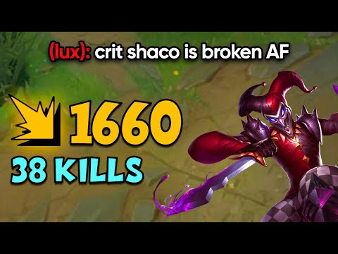 NERF SHACO JUNGLE - CRIT AND ATTACK SPEED