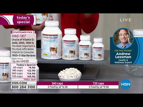 HSN | Andrew Lessman Your Vitamins 08.11.2022 - 01 PM