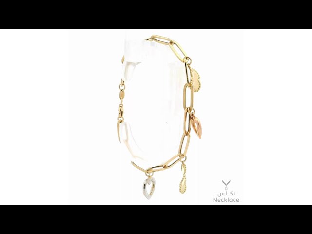 اسوارة ذهب عيار 18 الفاخرة (SW.5076)