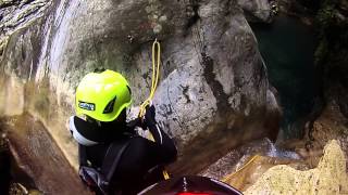 preview picture of video 'Canyoning - Rio Barbaira - 26/09/2014'