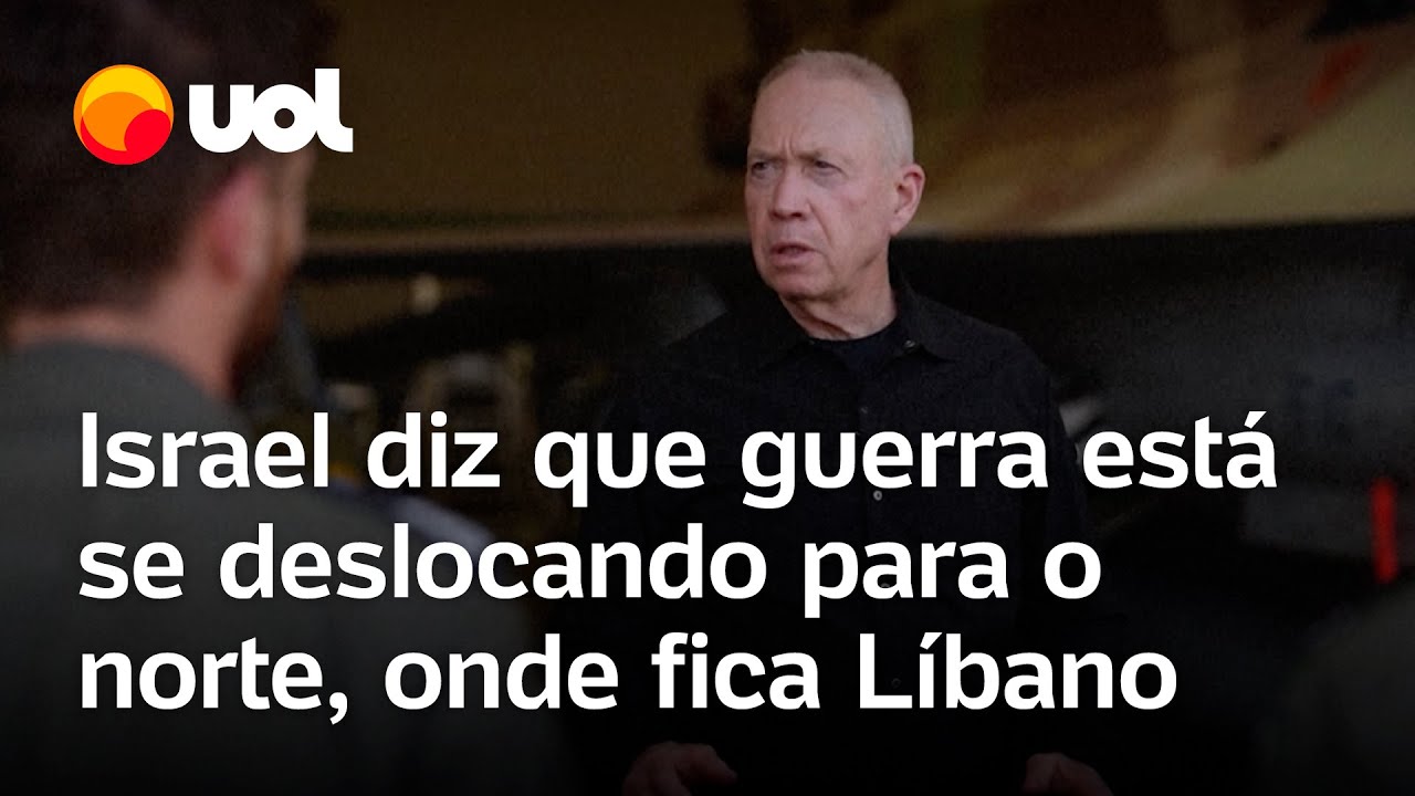 Israel anuncia que guerra está se deslocando para o norte, onde combate Hezbollah